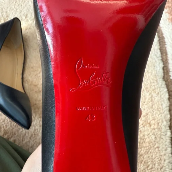 Christian Louboutin Pigalle Napa Leather 85mm - Picture 6 of 6